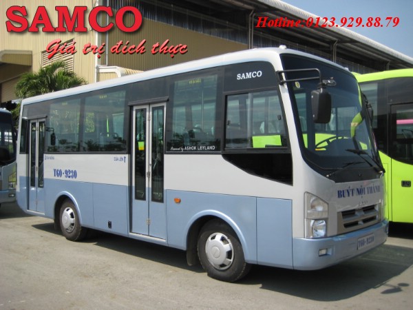Xe Buýt BV1 SAMCO 20 chỗ ngồi, 20 chỗ đứng máy 3.0